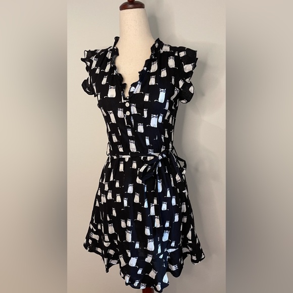 Onze Montreal Cat print dress - Picture 2 of 8